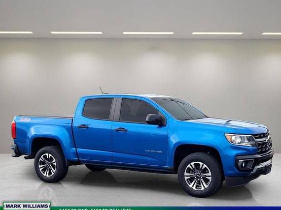 CHEVROLET COLORADO 2021 1GCGTDEN6M1241059 image