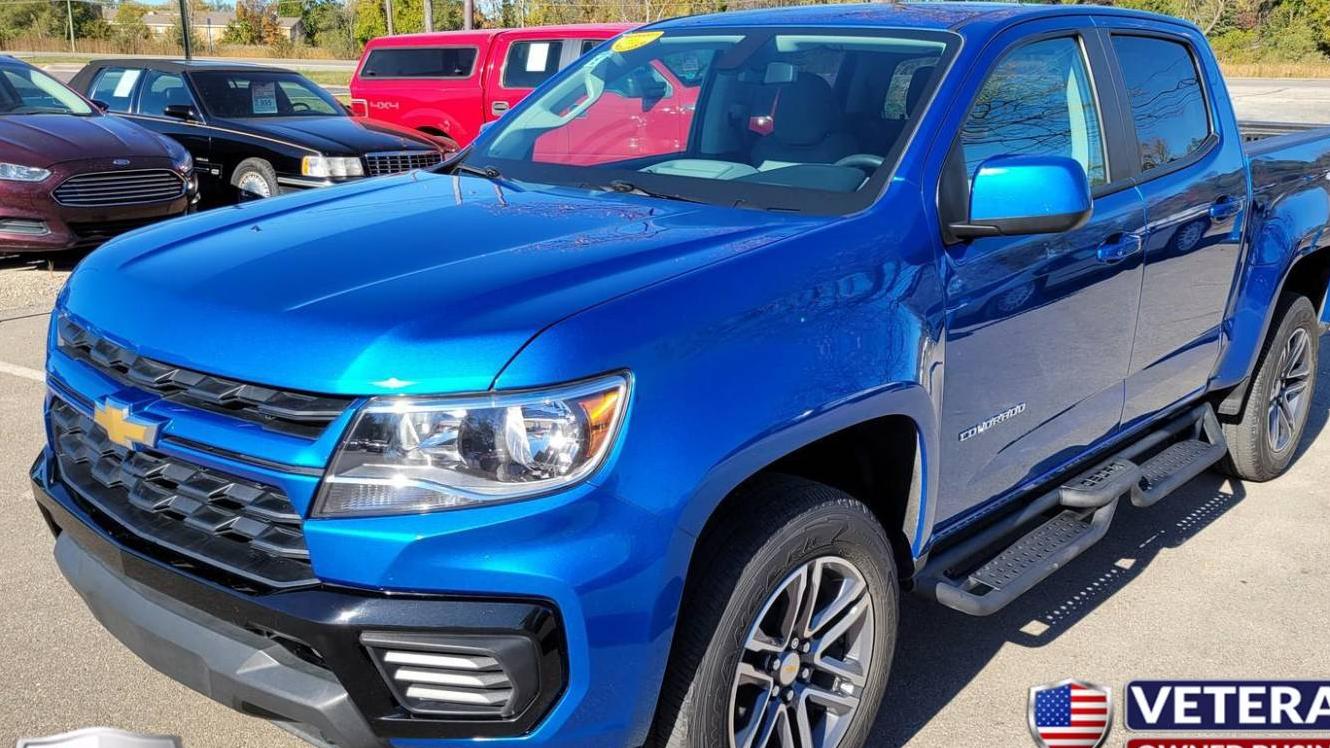 CHEVROLET COLORADO 2021 1GCGTBEN4M1139022 image