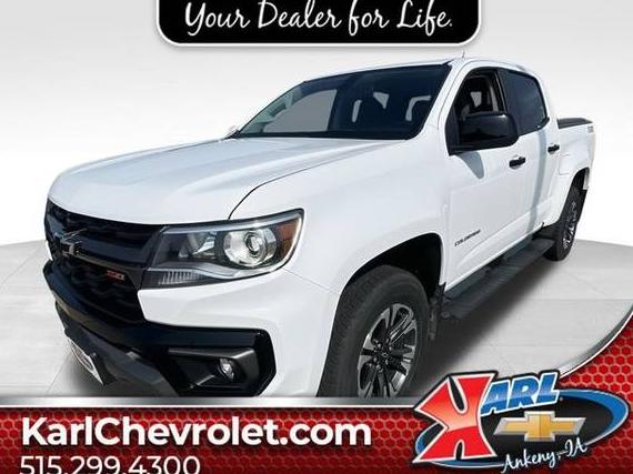 CHEVROLET COLORADO 2021 1GCGTDEN7M1293672 image