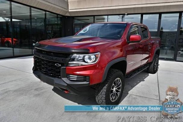 CHEVROLET COLORADO 2021 1GCGTEEN2M1152353 image