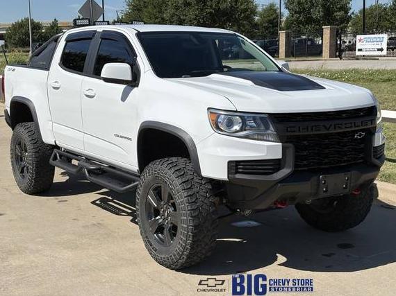 CHEVROLET COLORADO 2021 1GCGTEEN1M1286304 image