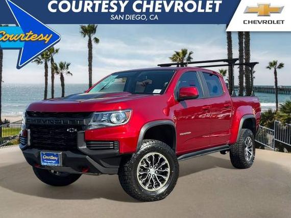 CHEVROLET COLORADO 2021 1GCGTEEN4M1187962 image CHEVROLET COLORADO 2021 1GCGTEEN4M1187962 image
