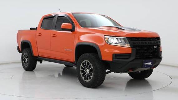 CHEVROLET COLORADO 2021 1GCGTEEN9M1212404 image
