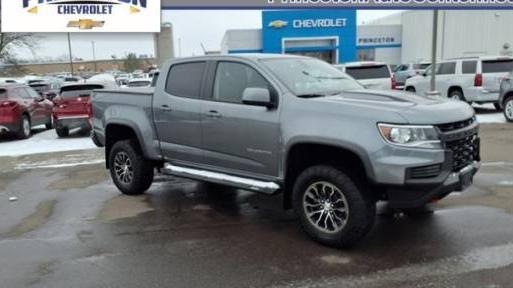 CHEVROLET COLORADO 2021 1GCGTEEN7M1214636 image