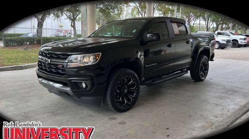 CHEVROLET COLORADO 2021 1GCGTDEN0M1227190 image