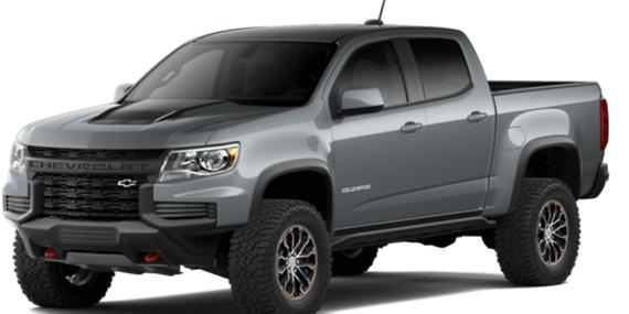 CHEVROLET COLORADO 2021 1GCGTEEN6M1289957 image