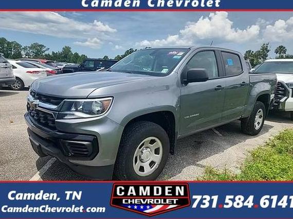 CHEVROLET COLORADO 2021 1GCGTBEN9M1147892 image