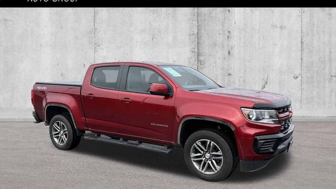 CHEVROLET COLORADO 2021 1GCGTBEN0M1293355 image