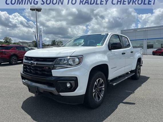 CHEVROLET COLORADO 2021 1GCGTDEN7M1232676 image