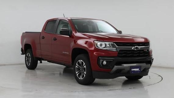 CHEVROLET COLORADO 2021 1GCGTDEN3M1131229 image