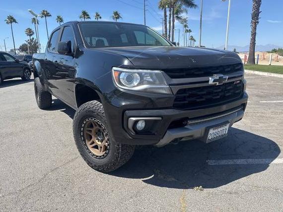 CHEVROLET COLORADO 2021 1GCGTDENXM1166964 image