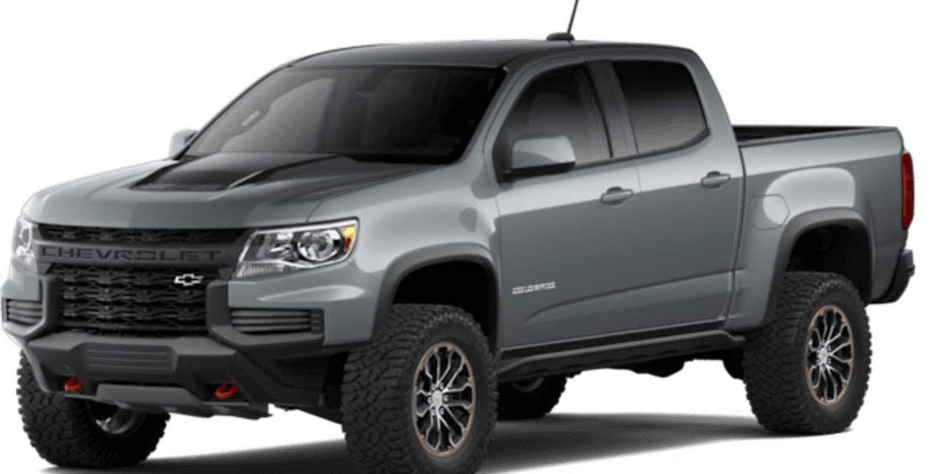 CHEVROLET COLORADO 2021 1GCGTEEN0M1109372 image