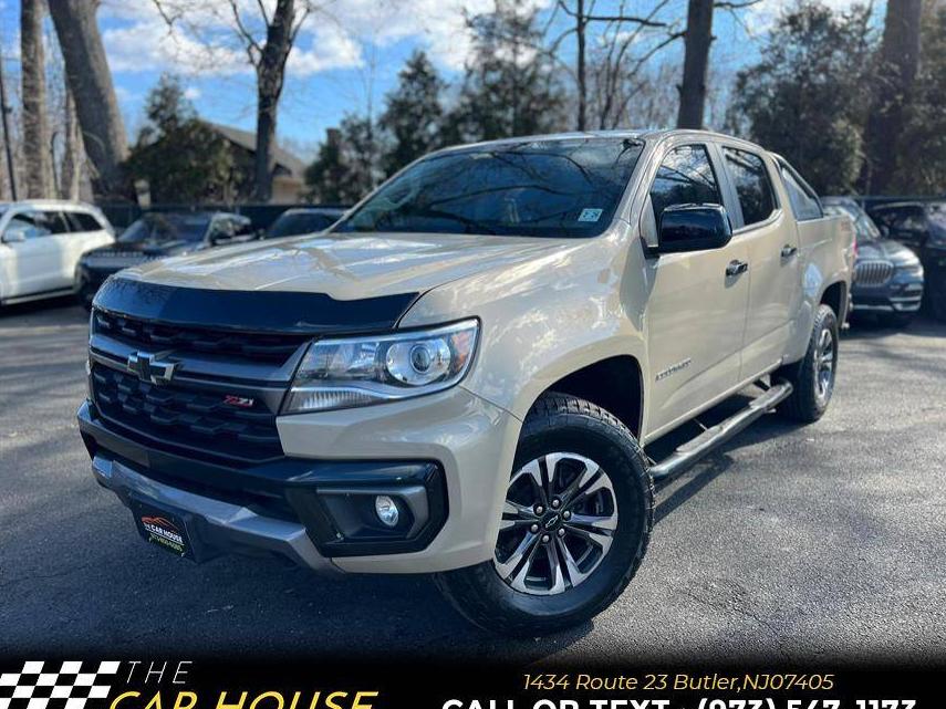 CHEVROLET COLORADO 2021 1GCGTDEN8M1264472 image