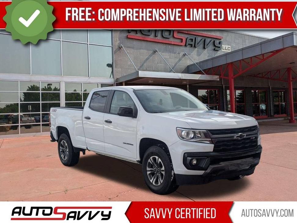 CHEVROLET COLORADO 2021 1GCGTDEN7M1288892 image