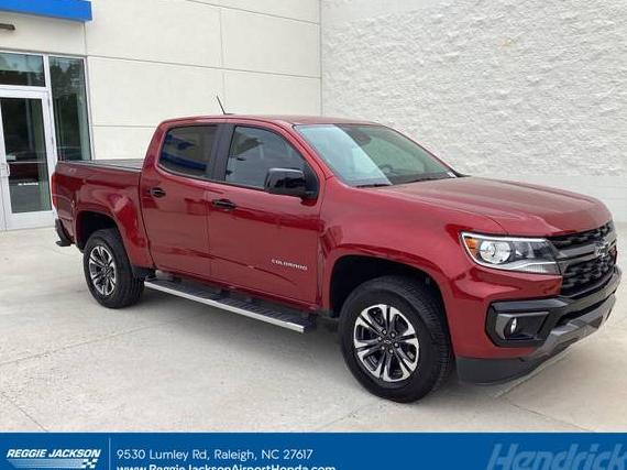 CHEVROLET COLORADO 2021 1GCGTDEN3M1142540 image