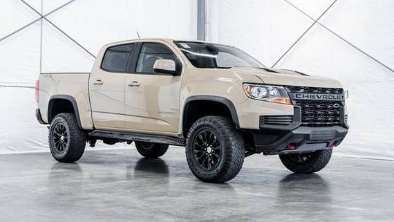 CHEVROLET COLORADO 2021 1GCGTEEN9M1225010 image