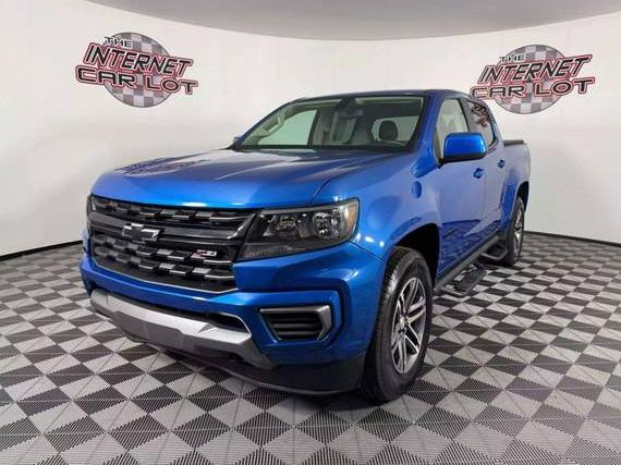 CHEVROLET COLORADO 2021 1GCGTBENXM1138215 image