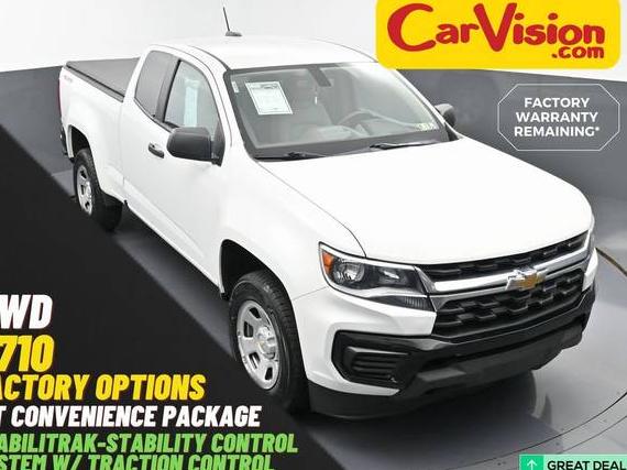 CHEVROLET COLORADO 2021 1GCHTBEA8M1122144 image