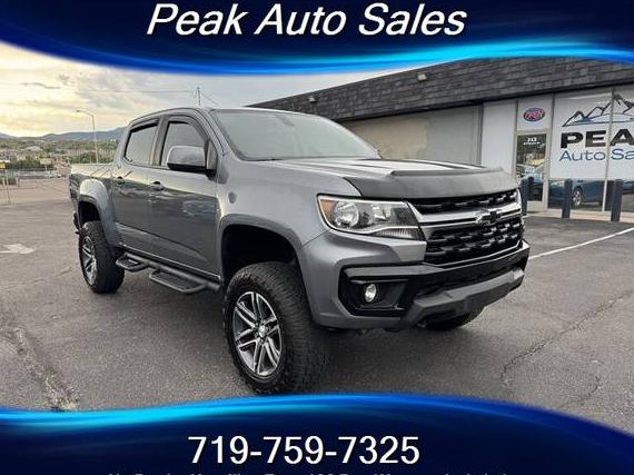 CHEVROLET COLORADO 2021 1GCGTBEN1M1122453 image