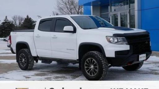 CHEVROLET COLORADO 2021 1GCGTEEN0M1180944 image