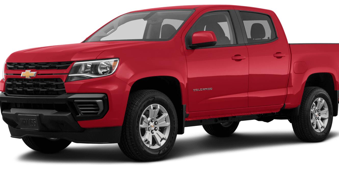 CHEVROLET COLORADO 2021 1GCGTBEN6M1132220 image