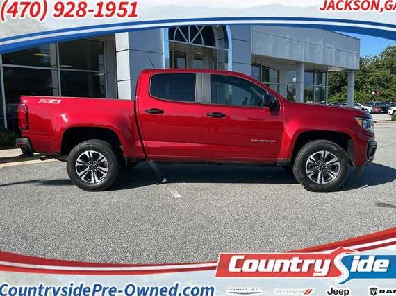 CHEVROLET COLORADO 2021 1GCGSDEN5M1228290 image