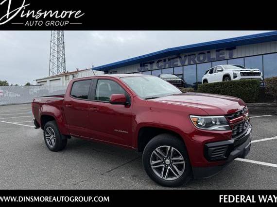 CHEVROLET COLORADO 2021 1GCGTBEN3M1126097 image
