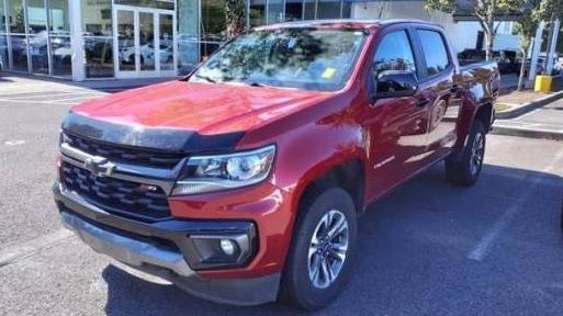 CHEVROLET COLORADO 2021 1GCGTDEN6M1242163 image