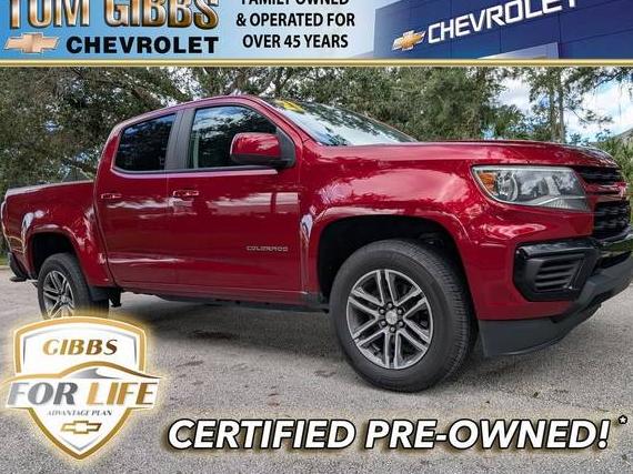 CHEVROLET COLORADO 2021 1GCGSBEAXM1204696 image CHEVROLET COLORADO 2021 1GCGSBEAXM1204696 image