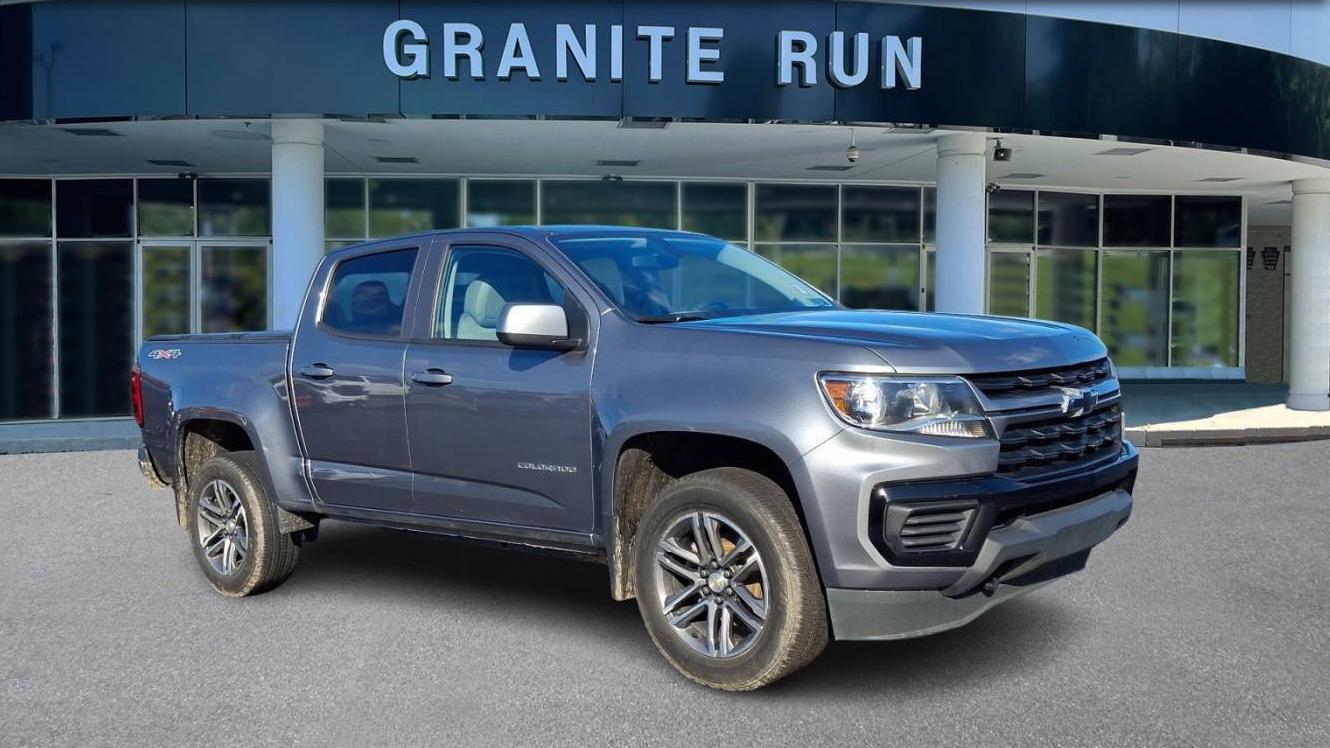 CHEVROLET COLORADO 2021 1GCGTBEN7M1157014 image