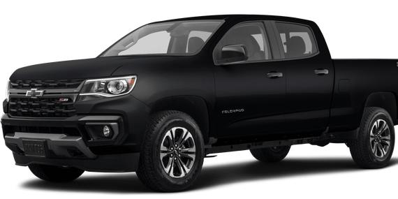 CHEVROLET COLORADO 2021 1GCGTDEN4M1289420 image