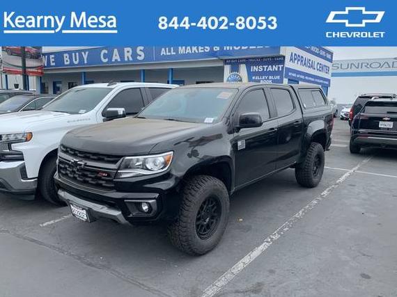 CHEVROLET COLORADO 2021 1GCGTDEN1M1261395 image