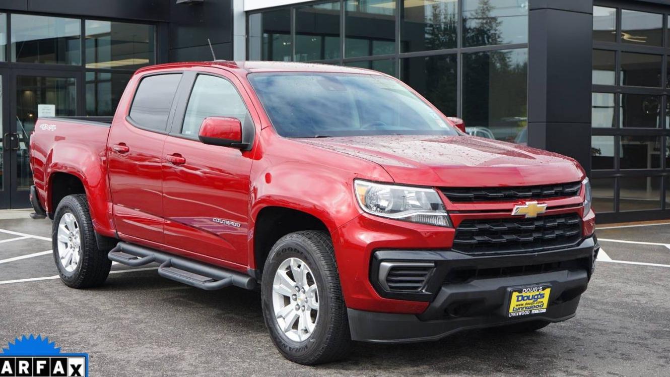 CHEVROLET COLORADO 2021 1GCGTCEN1M1213891 image