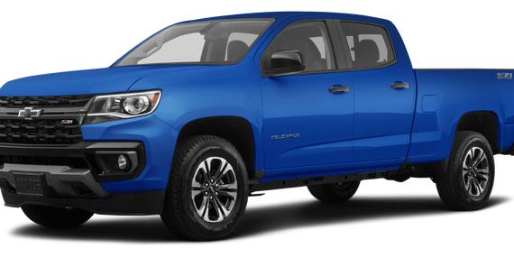 CHEVROLET COLORADO 2021 1GCGSDEN5M1286111 image