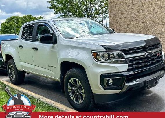CHEVROLET COLORADO 2021 1GCGTDEN9M1193993 image