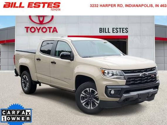 CHEVROLET COLORADO 2021 1GCGTDEN4M1291801 image