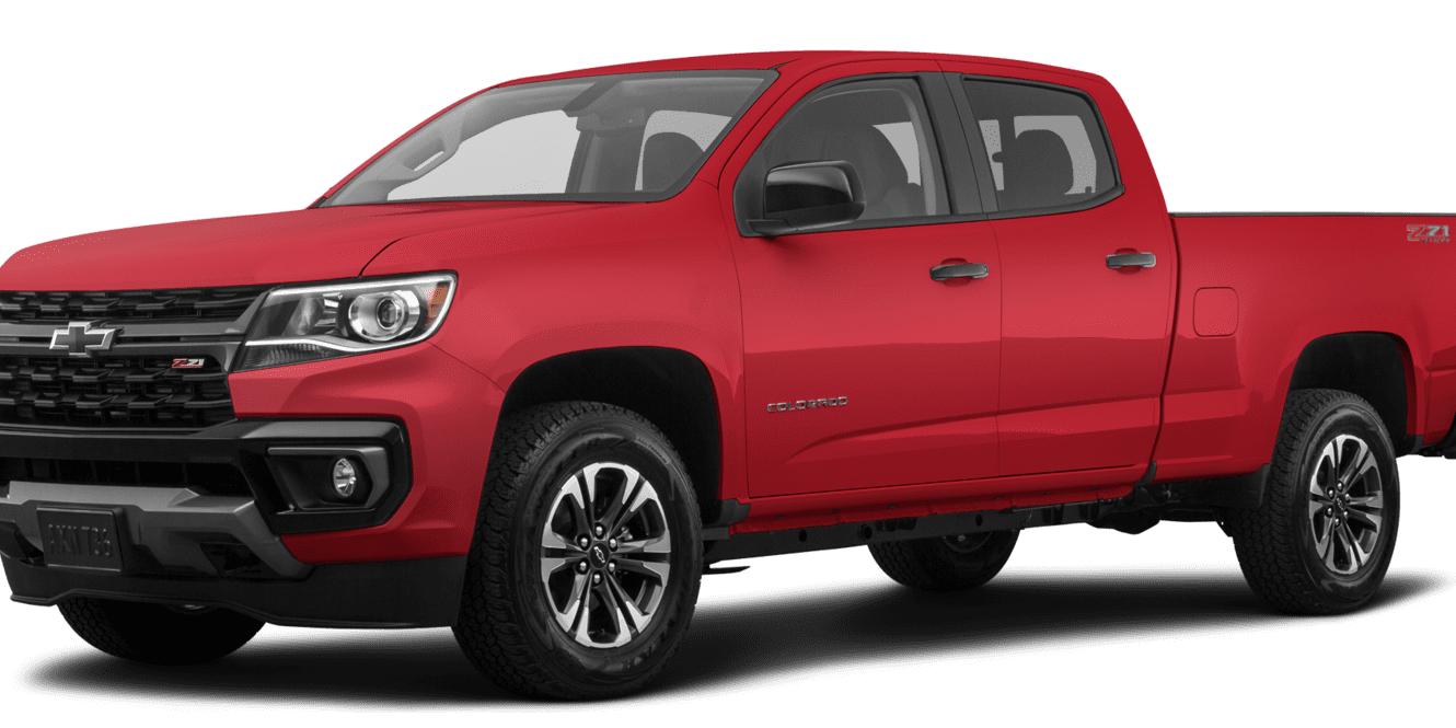 CHEVROLET COLORADO 2021 1GCGTDEN8M1206216 image