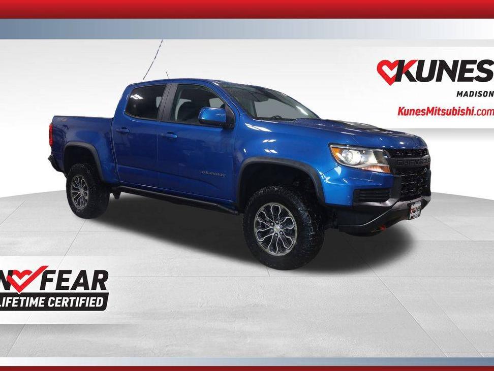 CHEVROLET COLORADO 2021 1GCGTEEN5M1122988 image