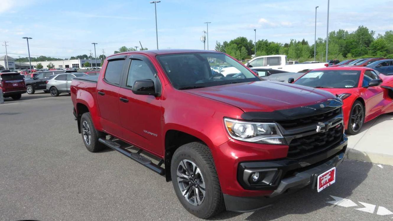 CHEVROLET COLORADO 2021 1GCGTDEN4M1285500 image