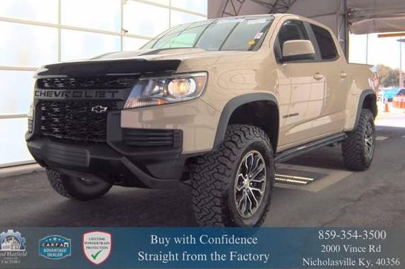 CHEVROLET COLORADO 2021 1GCGTEEN2M1174028 image