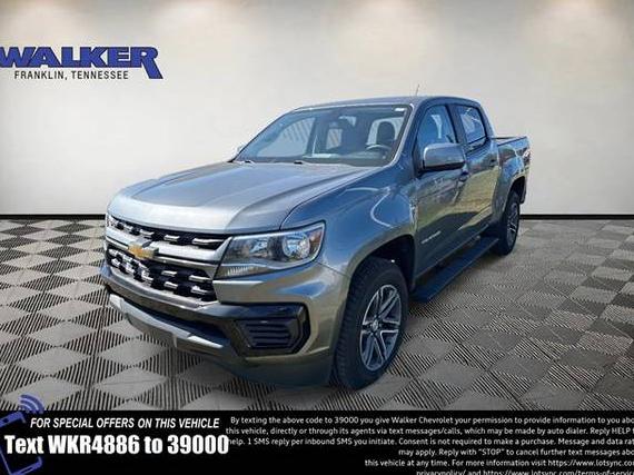 CHEVROLET COLORADO 2021 1GCGSBEAXM1144886 image CHEVROLET COLORADO 2021 1GCGSBEAXM1144886 image