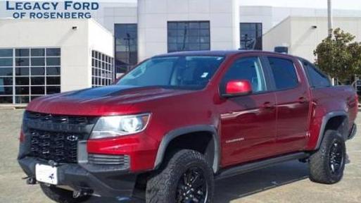 CHEVROLET COLORADO 2021 1GCGTEEN8M1108874 image