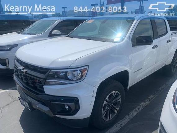 CHEVROLET COLORADO 2021 1GCGSDEN2M1224570 image