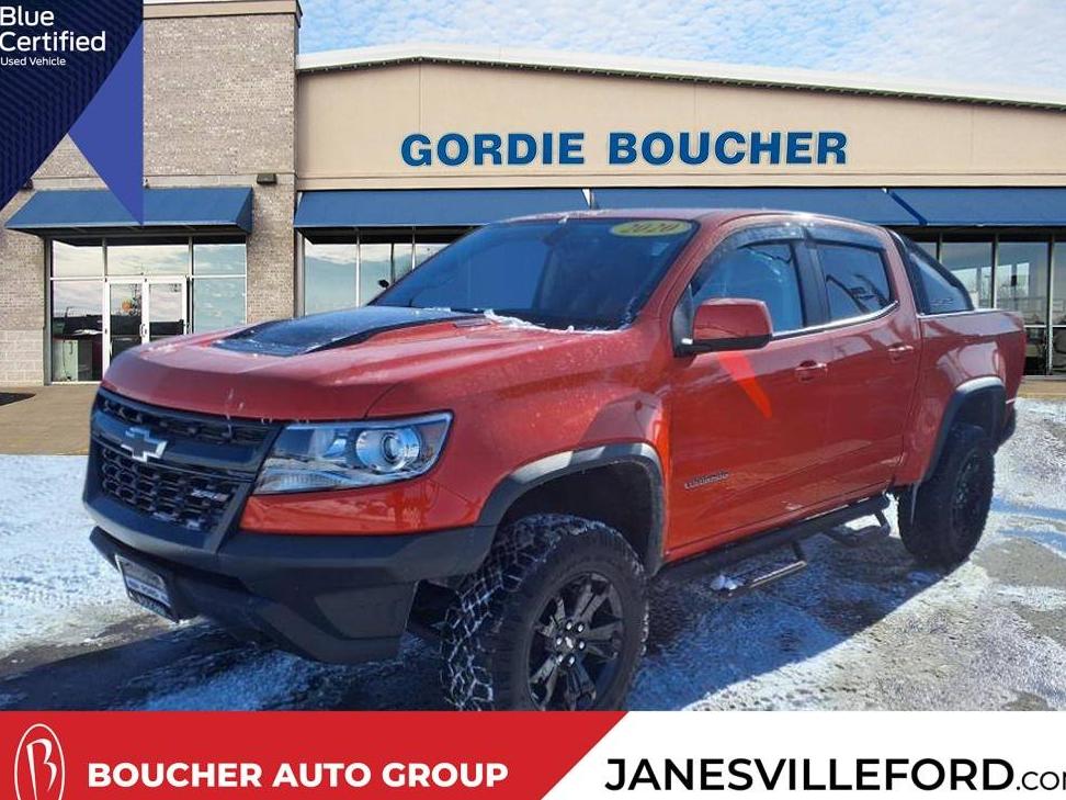 CHEVROLET COLORADO 2020 1GCPTEE12L1196767 image