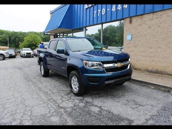 CHEVROLET COLORADO 2020 1GCGTBEN9L1198498 image
