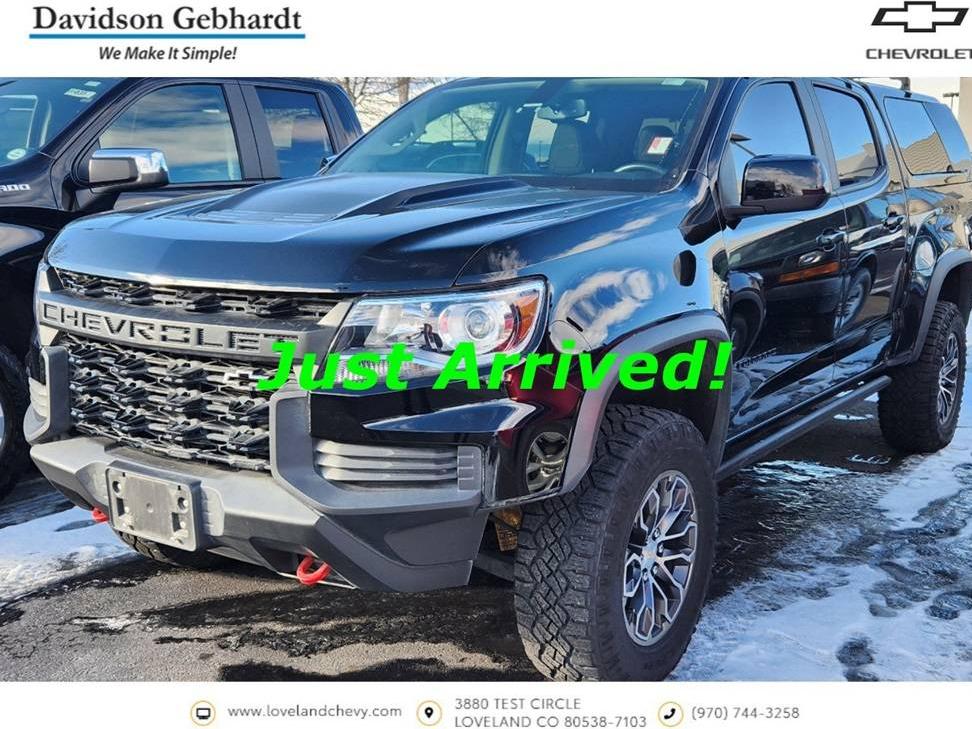 CHEVROLET COLORADO 2022 1GCGTEEN0N1301294 image