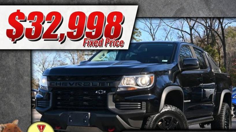 CHEVROLET COLORADO 2022 1GCGTEENXN1117609 image