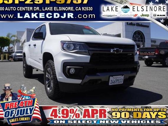 CHEVROLET COLORADO 2022 1GCGTDEN4N1292254 image