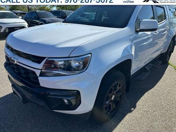 CHEVROLET COLORADO 2022 1GCGTCEN1N1158201 image