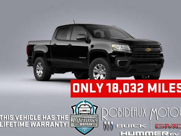 CHEVROLET COLORADO 2022 1GCGTCENXN1212238 image